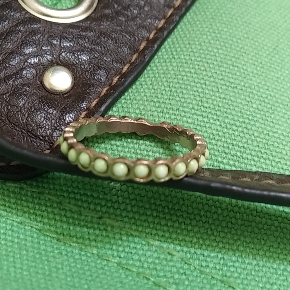 Eternity ring💍Size 9 pale Green